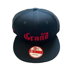 New Era 9 Fifty Grand Marnier Snapback Men's Baseball Cap Hat Black